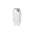 Modern White Ceramics Vase with Unique Shape