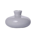 Elegant Minimalist Ceramic Vase - Modern Grey Decorative Piece**
